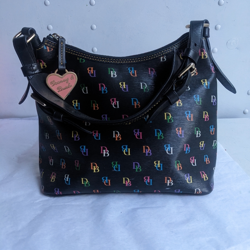 Dooney and Bourke signature logo shoulder bag